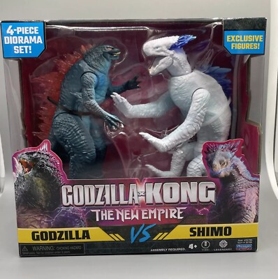 Godzilla x Kong The New Empire - Godzilla vs Shimo 2 PACK  - IN HAND - FAST SHIP-image