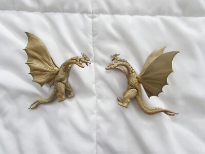 Lot of 2 King Ghidorah Godzilla HG 2.5