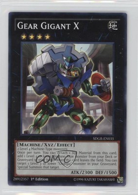 2014 Yu-Gi-Oh! Geargia Rampage Structure Deck 1st Edition Gear Gigant X 0g4-image