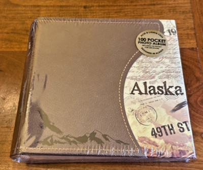 ARCTIC CIRCLE ENTERPRISES ALASKA PHOTO ALBUM #10159/HOLDS 100 4