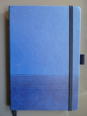 JOURNALBOOKS Blue Hardcover, Lined Pages 5-1/2 x 8-1/2