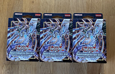 YuGiOh 3x Structure Deck Cyber Strike - NEW & ORIGINAL PACKAGING - German -image