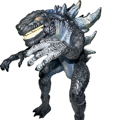 Trendmasters 1998 Roaring Godzilla Action Figure 9” Excellent Condition Working!-image