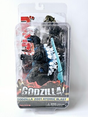 SEALED NECA GODZILLA 2001 ATOMIC BLAST HEAD TO TAIL KAIJU ACTION FIGURE TOY A-image