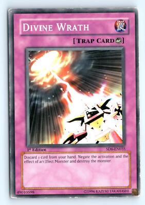 Yu-Gi-Oh Divine Wrath #SD6-EN035 Structure Deck: Spellcaster's Judgment tcg LP-image