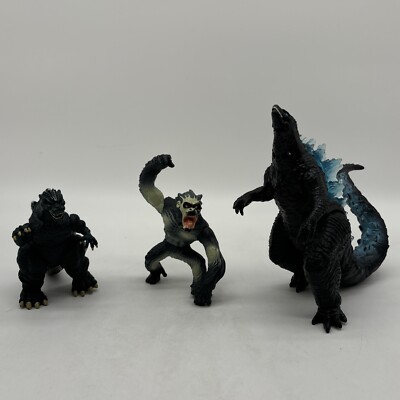 Godzilla & Congo Figure Incomplete Lot!-image