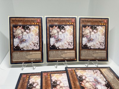 3x Ash Blossom & Joyous Spring SDCB-EN014 Structure Deck: Legend of the Crystal-image