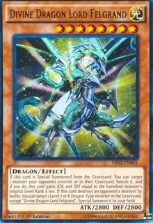 Structure Deck: Rise of the True Dragons #SR02-EN001 Divine Dragon Lord Felgrand-image