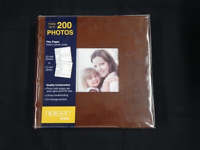 Three Hardcover Bound Photo Albums-image