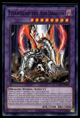 Structure Deck: Albaz Strike #SDAZ-EN043 Titaniklad the Ash Dragon-image