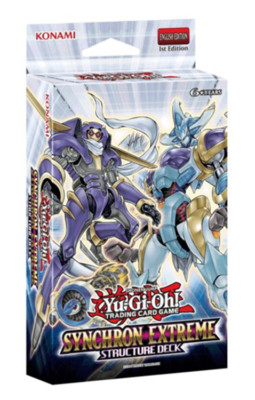 Yugioh TCG Synchron Extreme 1st Edition Structure Deck SEALED IN HAND!-image