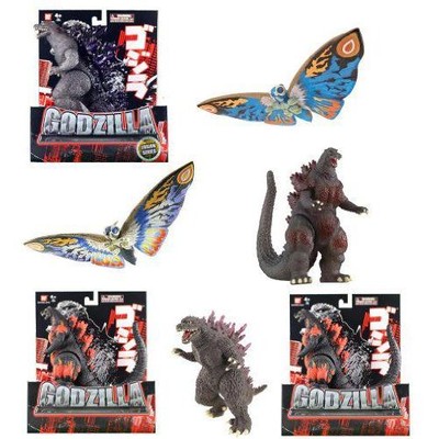 Godzilla 6 Inch Action Figure Set Of-image