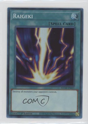 2020 Yu-Gi-Oh! - Structure Deck: Spirit Charmers 1st Edition Raigeki 07pa-image