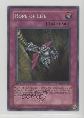 Rope of Life YuGiOh Structure Deck Deluxe Edition #SD2-ENDE1 2005 0u5r-image
