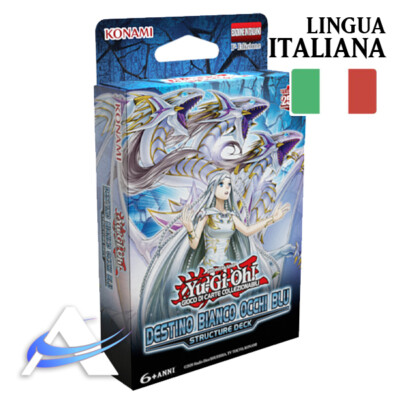 Structure Deck WHITE DESTINY BLUE EYES / White Destiny Italian SDWD YUGIOH-image