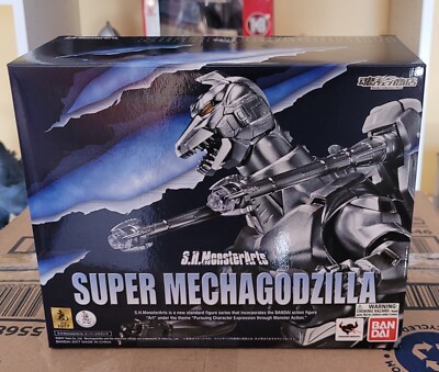 S.H. MonsterArts Super Mechagodzilla Action Figure Brand New-image