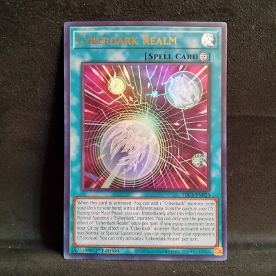 Cyberdark Realm SDCS-EN023 Structure Deck: Cyber Strike 1st Edition-image