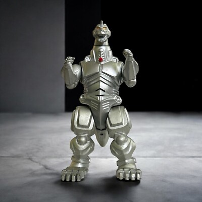 TOHO TRENDMASTERS MECHA GODZILLA 1994 VINTAGE RUBBER ACTION FIGURE 4”-image