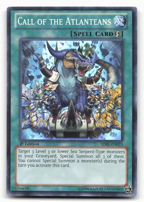 Structure Deck: Realm of the Sea Emperor #SDRE-EN023 Call of the Atlanteans-image