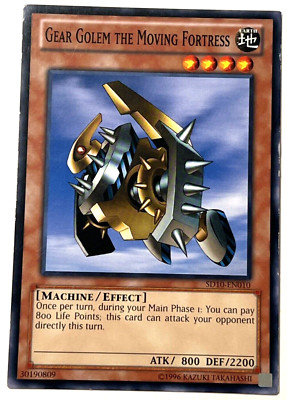 YuGiOh! - Gear Golem the Moving Fortress - Common -image