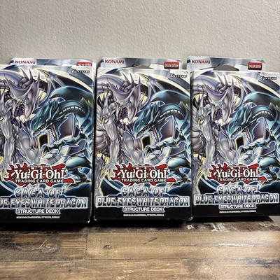 YUGIOH 3x Structure Deck: Saga of Blue-Eyes White Dragon [2022Unlimited Edition]-image