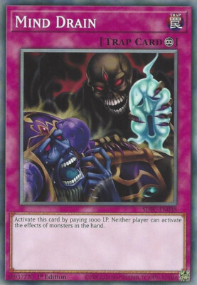 Yugioh! Mind Drain - SDFC-EN038 - Common - 1st Edition Near Mint, English-image
