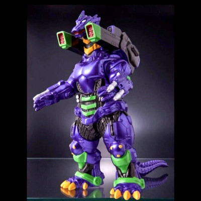 Toho Kaiju Series Kiryu Type 3 2002 Heavily Armed Evan Unit 01 Mechagodzilla New-image