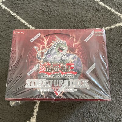 Yugioh - 1 St. Edition Dinosaurs Rage Structure Deck Sealed Case Rare-image
