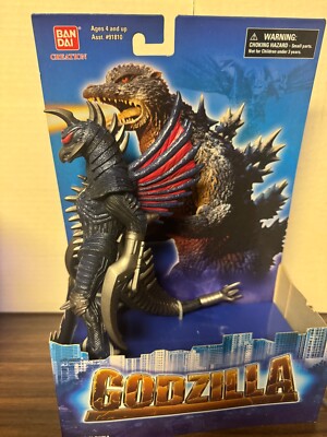 Godzilla Classic GIGAN Bandai Creation 6.5” Figure ORIGINAL 2004 RARE NEW-image
