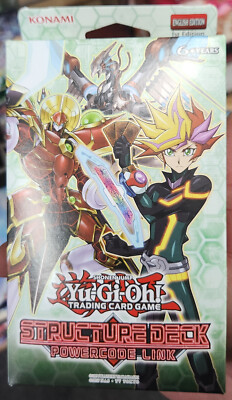 YUGIOH 1ST ED POWERCODE LINK STRUCTURE DECK FACTORY SEALED NEW-image