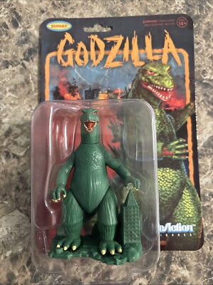 Rare Godzilla  ReAction Figure Super 7 Brand New-image
