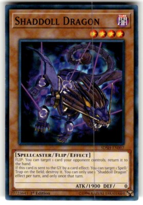 Shaddoll Dragon SDSH-EN007 Structure Deck: Shaddoll Showdown-1st Edition NM-image