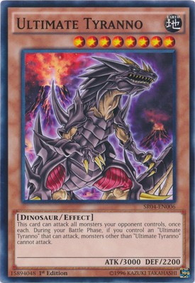 Ultimate Tyranno - SR04-EN006 - Common - 1st Edition - Near Mint-image