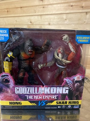 Kong Vs Shar King Toy Godzilla X Kong Action Figures Read Description-image