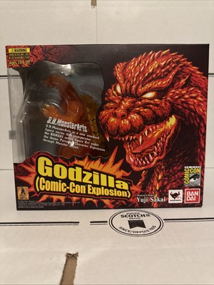 New Sealed Godzilla SH Monsterarts Comic Con Explosion Exclusive Godzilla Figure-image