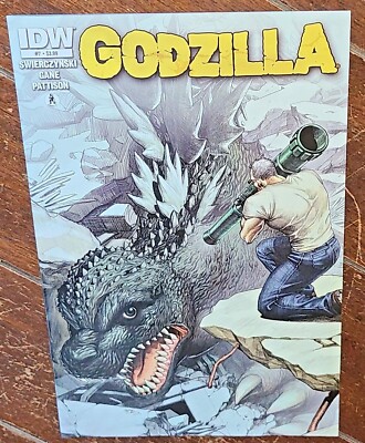 Godzilla #7 by Duane Swierczynski & Simon Gane, (2012, IDW): Free Shipping!-image