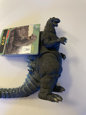 1992 Godzilla 6” Bandai Toho Kaiju Series With Tag Vintage (1998)-image