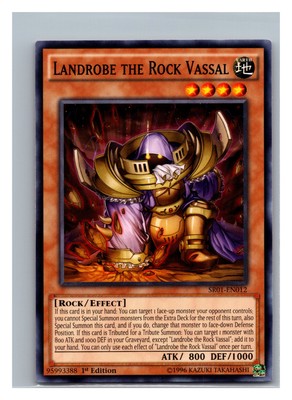 Structure Deck: Emperor of Darkness #SR01-EN012 Landrobe the Rock Vassal-image