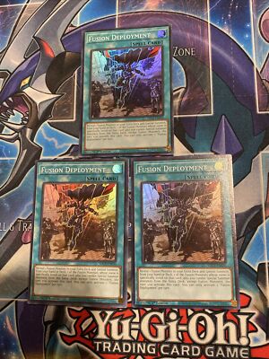 Yu-Gi-Oh! TCG Fusion Deployment Structure Deck: Cyber Strike Sdcs-En030 1st   X3-image