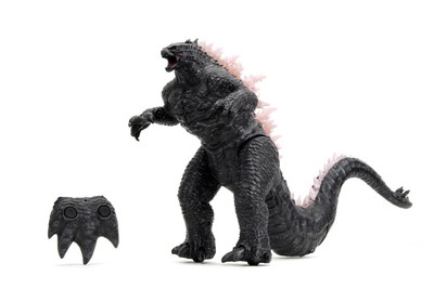 Jada Toys Godzilla X Kong: Heat-Ray Breath Godzilla Remote Control Figure-image