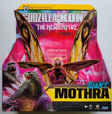 Playmates Godzilla X Kong: The New Empire Movie Mothra Giant 11