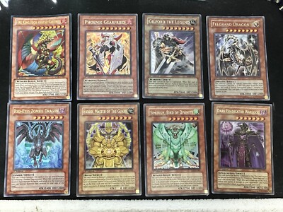 Yugioh Set Of 8 Structure Deck Front Card All 1st Edition-image