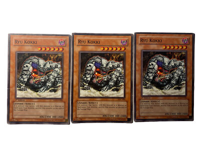 Yu-Gi-Oh! TCG Ryu Kokki Structure Deck SD2-EN008 1st Edition Common X3-image