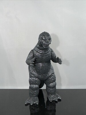 1998 BANDAI 4” GODZILLA 1964 Hyper Candy GODZILLA Figure USA SELLER White Dorsal-image