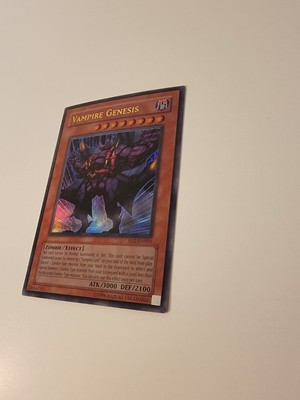 Yu-Gi-Oh! TCG Vampire Genesis Structure Deck SD2-EN001 Unlimited Ultra Rare-image