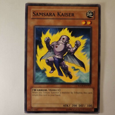 Yu-Gi-Oh! Samsara Kaiser SDDE-EN003 - Structure Deck: Dark Emperor Common NM  -image