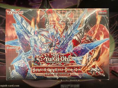 Yugioh TCG Albaz Strike 1st Edition Structure Deck DISPLAY Box 8 Decks SEALED!!-image