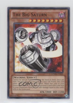 2010 Yu-Gi-Oh! Machina Mayhem Structure Deck Unlimited The Big Saturn 0rq9-image