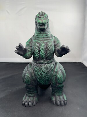 MARUSAN 9” GODZILLA Store Limited TAKASHI YOSHIZAKA PAINTED Figure NEW WITH BAG!-image
