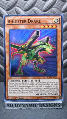 | Yugioh B-Buster Drake SDKS-EN002  Structure Deck Seto Kaiba  LP 🔥 |-image